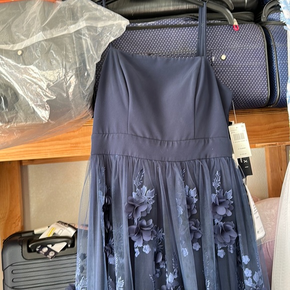 Navy Trixxi Prom Dress - Picture 1 of 3